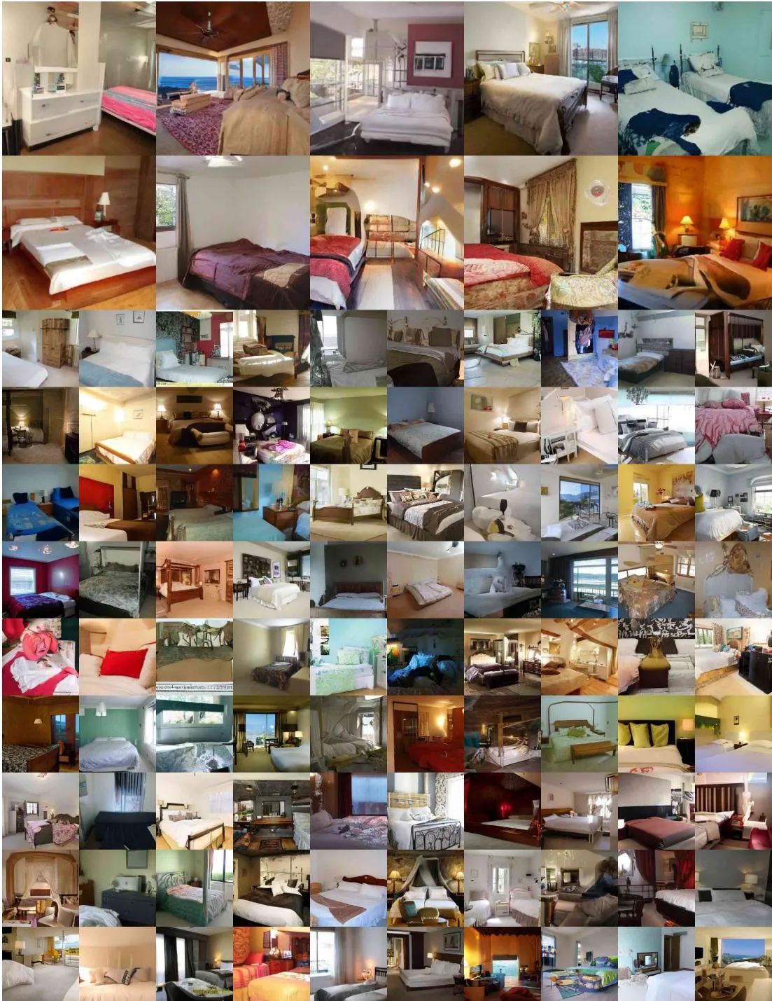 Figure 18 small LSUN Bedroom samples